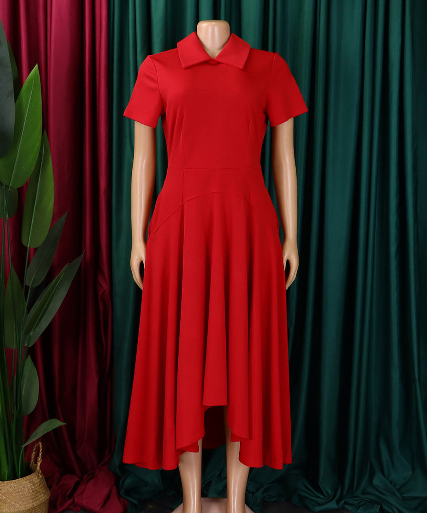 Chic Stylish High-Waisted Party Dress for Effortless Elegance