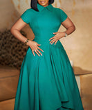 Chic Stylish High-Waisted Party Dress for Effortless Elegance