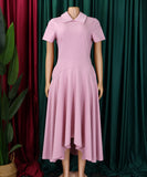 Chic Stylish High-Waisted Party Dress for Effortless Elegance