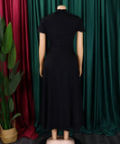 Chic Stylish High-Waisted Party Dress for Effortless Elegance