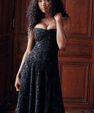 Chic Sexy Sleeveless Halter Dress with Open Back Design
