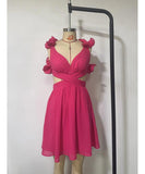 Chic Halter Skirt With Halter Lace for Trendy Summer Style