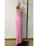 Chic Lace Peplum Halter Dress with Open Back for Effortless Style