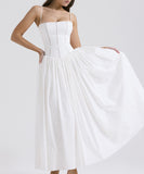 Chic Floral Halter Dress for Effortless Summer Elegance