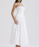 Chic Floral Halter Dress for Effortless Summer Elegance