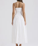 Chic Floral Halter Dress for Effortless Summer Elegance