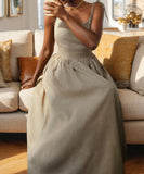 Chic Sexy V-neck High-Waisted Fashion Halter Dress Collection