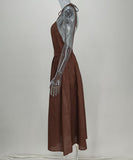 Chic Sexy V-neck High-Waisted Fashion Halter Dress Collection