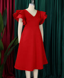 Chic Peplum High-Waisted A-Line Skirt for Timeless Elegance