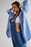 CASUAL BAGGY DENIM SUSPENDERS