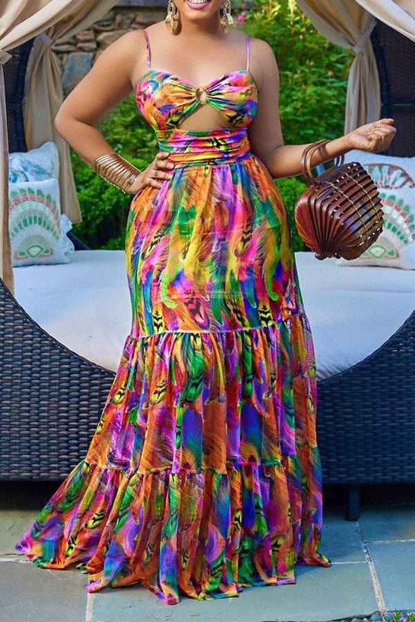 Vibrant Sleeveless Halter Dress for Every Occasion
