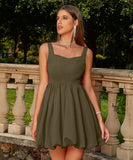 Chic Sexy Sweet Wind Halter Skirt for Effortless Style