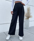 Chic Women's Black Lounge Slacks