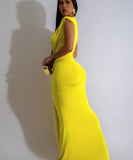 Solid Color Sleeveless Dress for Effortless Style and Comfort