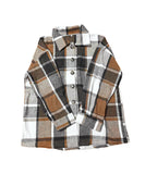 Stylish Long Sleeved Check Cardigan Coat for Effortless Chic