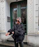 Relaxed Womens Baseball Style Jacket For Everyday Wear