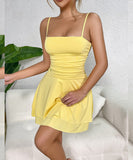 Sexy Strapless Racerback Off Shoulder Dress for Effortless Style