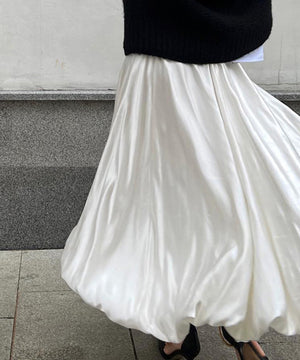 High Waisted Balloon Skirt