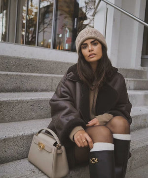 Classic Relaxed Lapel Double Sided Jacket Coat Style