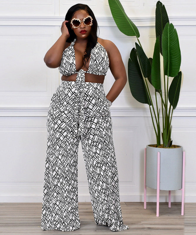 Stylish Printed Backless Sexy Fashion Suit for Bold Looks Now
