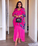 Vibrant Casual Fringed Dress for Effortless Summer Style