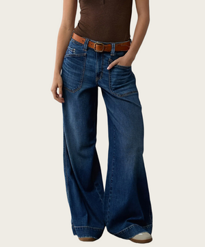 Relaxed Wide Leg Jeans Effortless Comfort Everyday Style