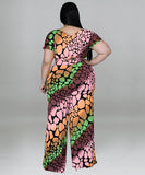 Chic Printed Knit Fashion Casual Strap Two-Piece Set Delight