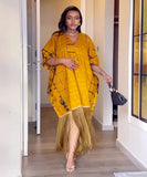 Vibrant Casual Fringed Dress for Effortless Summer Style