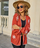 Classic One Shoulder Flower Coat For All Occasions