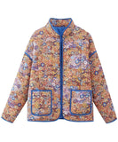 Relaxed Floral Pocketed Cardigan Coat Lightweight Chic