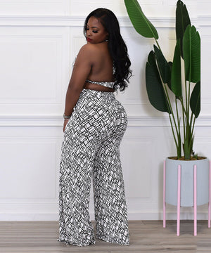 Stylish Printed Backless Sexy Fashion Suit for Bold Looks Now