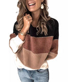 Relaxed Round-Neck Long-Sleeved Sweater Loose-Fit Everyday