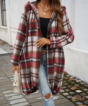 Vibrant Colorblock Zip-Up Hoodie for Effortless Chic