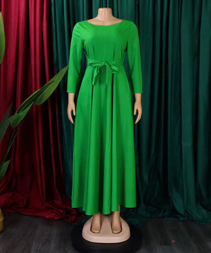 Solid Color Wide Leg Strapless Large Size Dress in Blue Khaki Red Yellow Green Black White