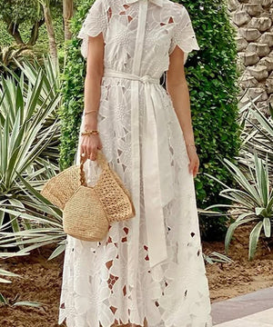 Lace One Piece Design Cardigan