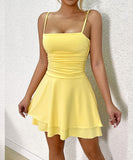Sexy Strapless Racerback Off Shoulder Dress for Effortless Style