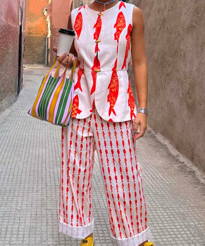 Relaxed Fit Printed T Shirt And Shorts Set For Women