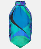 Classic Relaxed Two Piece Skirt Set With Exposed Back