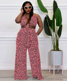 Stylish Printed Backless Sexy Fashion Suit for Bold Looks Now
