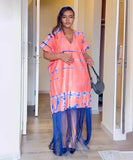 Vibrant Casual Fringed Dress for Effortless Summer Style