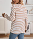 Casual Button-Down Long-Sleeve T-Shirt Soft Everyday Comfort