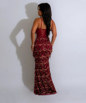 Glamorous Sequin Party Dress Fashion Halter A-Line Wrap Skirt