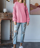 Lantern Style Dress With Lace Sleeves And Hooded Top