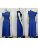 Elegant Sexy Tie Dress in Solid Colors for Effortless Style