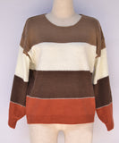 Relaxed Round-Neck Long-Sleeved Sweater Loose-Fit Everyday