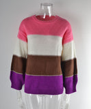 Relaxed Round-Neck Long-Sleeved Sweater Loose-Fit Everyday