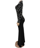 Slim-Fit Beaded Strapless Dress With Rhinestones Evening