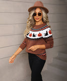Knitted Christmas Halloween Sweater Women Cozy And Festive