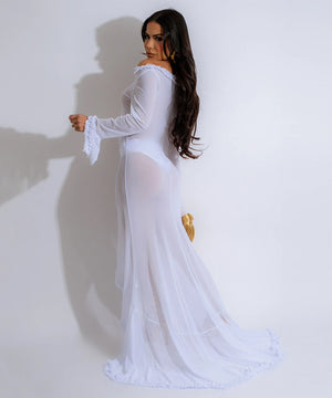 Timeless V-Neck Bodycon Midi Dress