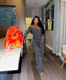 Classic Relaxed One-Piece Jumpsuit With Pockets For Everyday